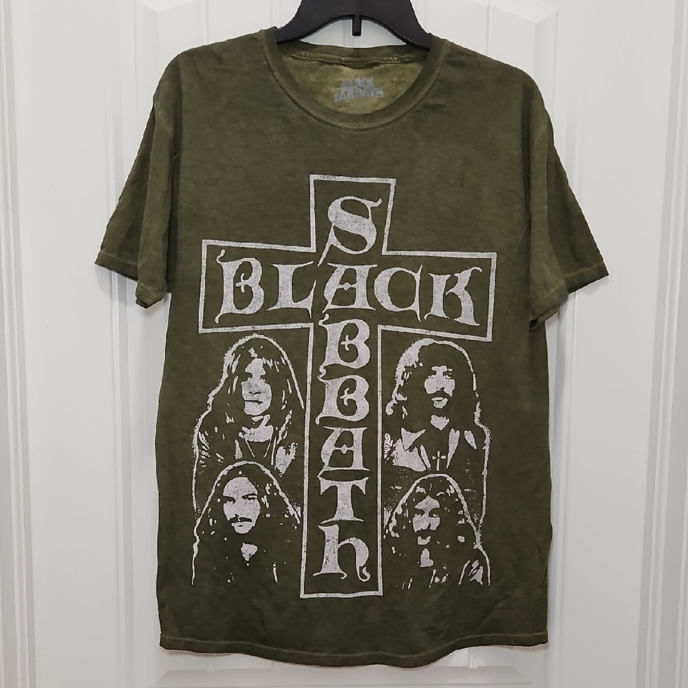 Black Sabbath Short Sleeve Graphic Print Band Tee